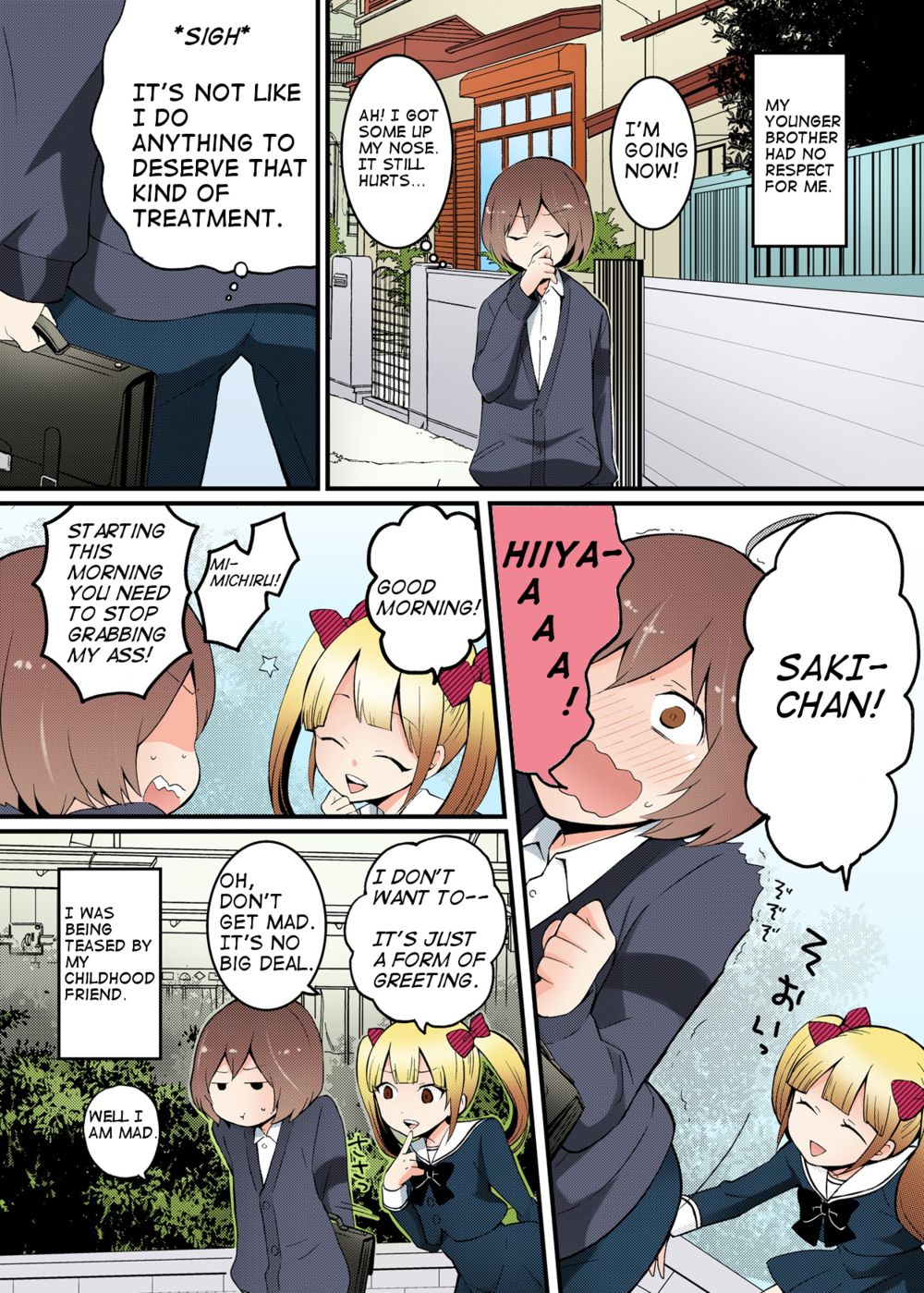 Hentai Manga Comic-Since I've Abruptly Turned Into a Girl, Won't You Fondle My Boobs?-Chapter 1-4